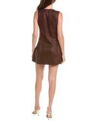 Retrofête Retrofête Bastet Embellished Wool-Blend Dress