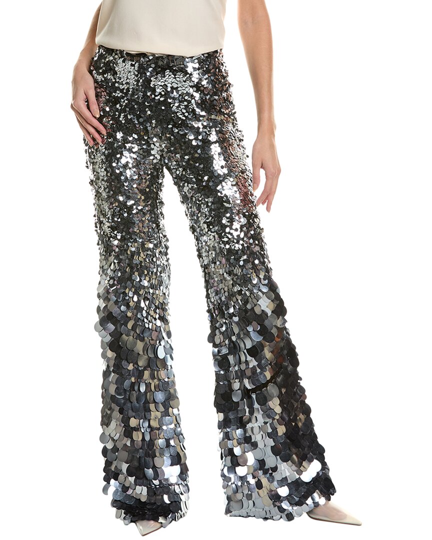 Alberta Ferretti Trouser Silver