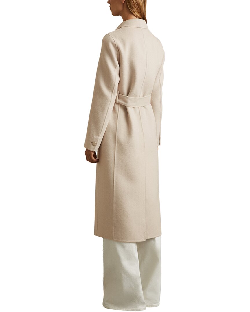 Reiss Maeve Double-Bersted Blindseam Wool-Blend Coat