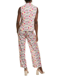 Nanette Nanette Lepore 2Pc Linen-Blend Jacket & Pant Set