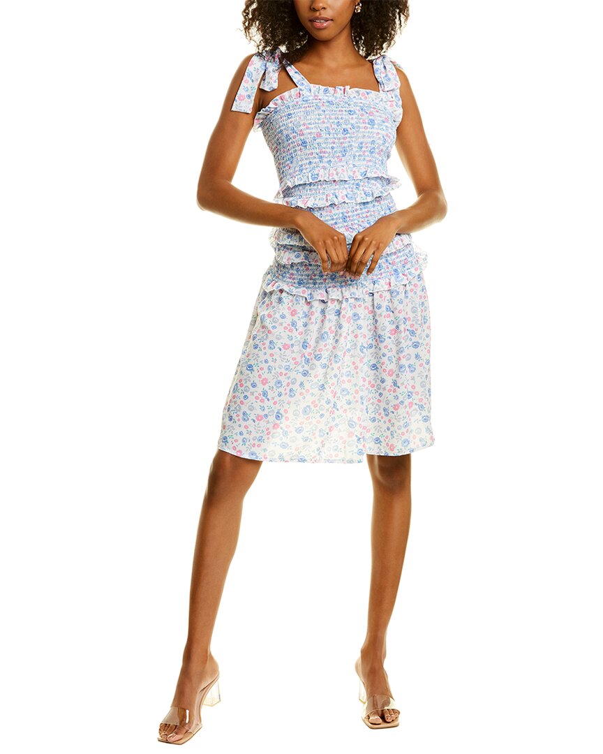 Moonsea Mini Dress Blue