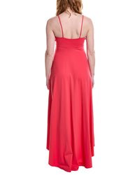 Susana Monaco Sweetheart String High-Low Maxi Dress