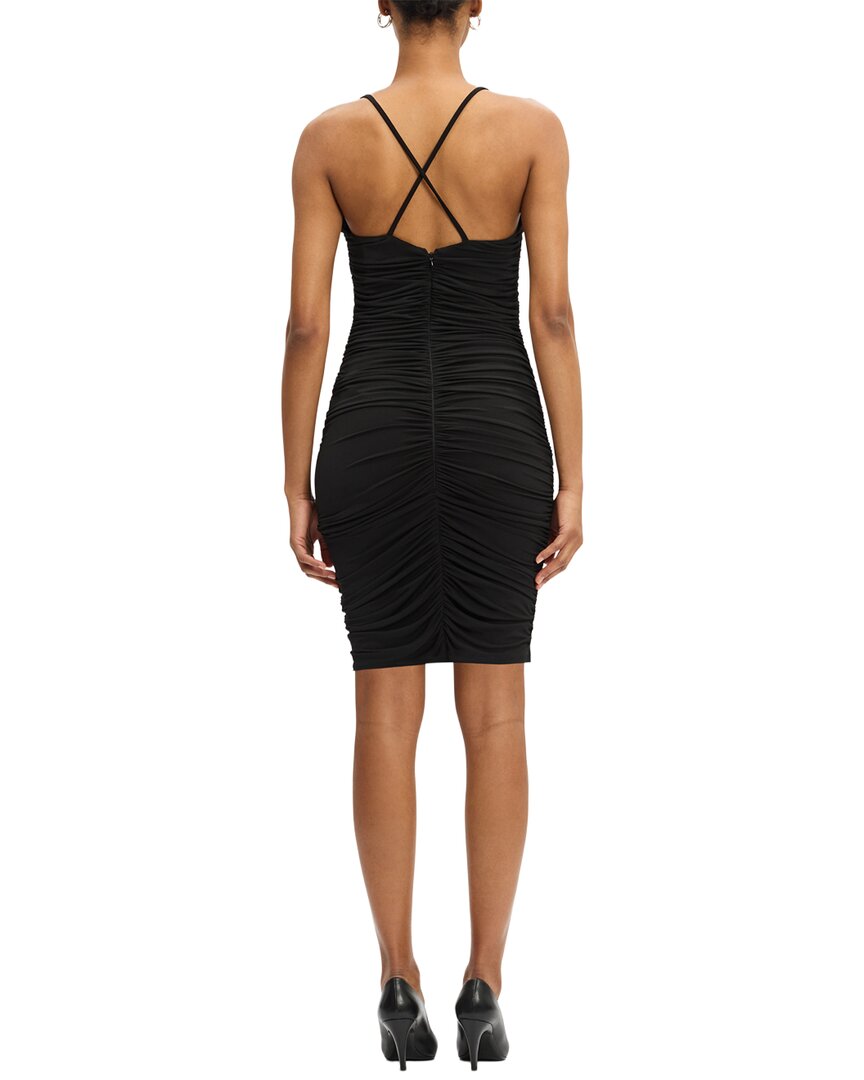 Hervé Léger Ruched Jersey Mini Dress