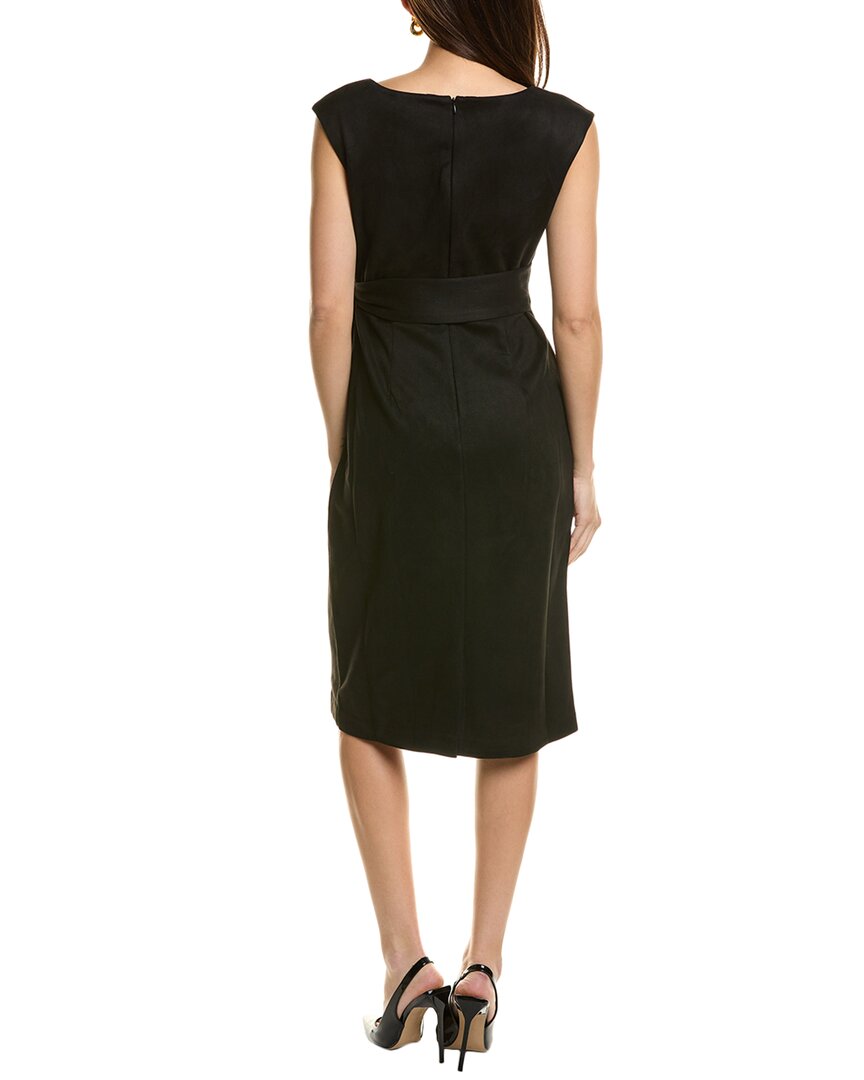 Tahari Asl Tie Side Sheath Dress