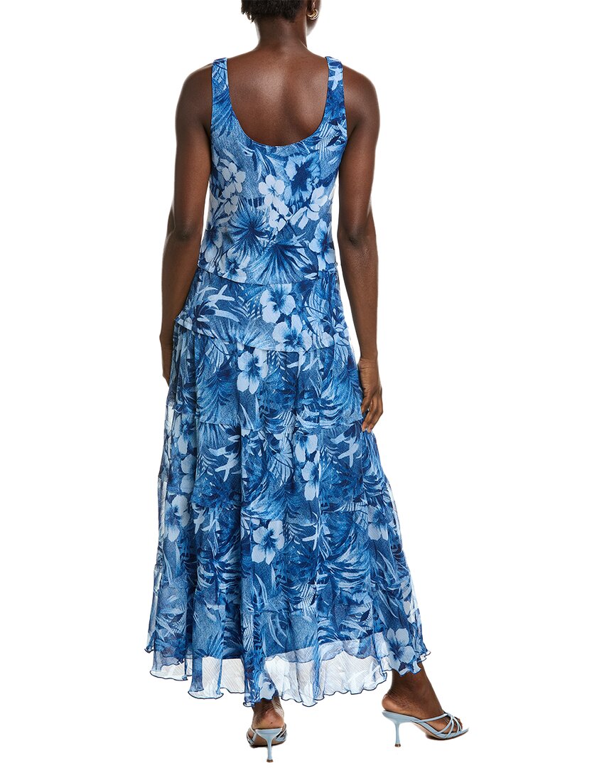 Jones New York Multi Tier Maxi Dress