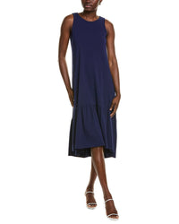 Jones New York High-Low Maxi Dress Blue