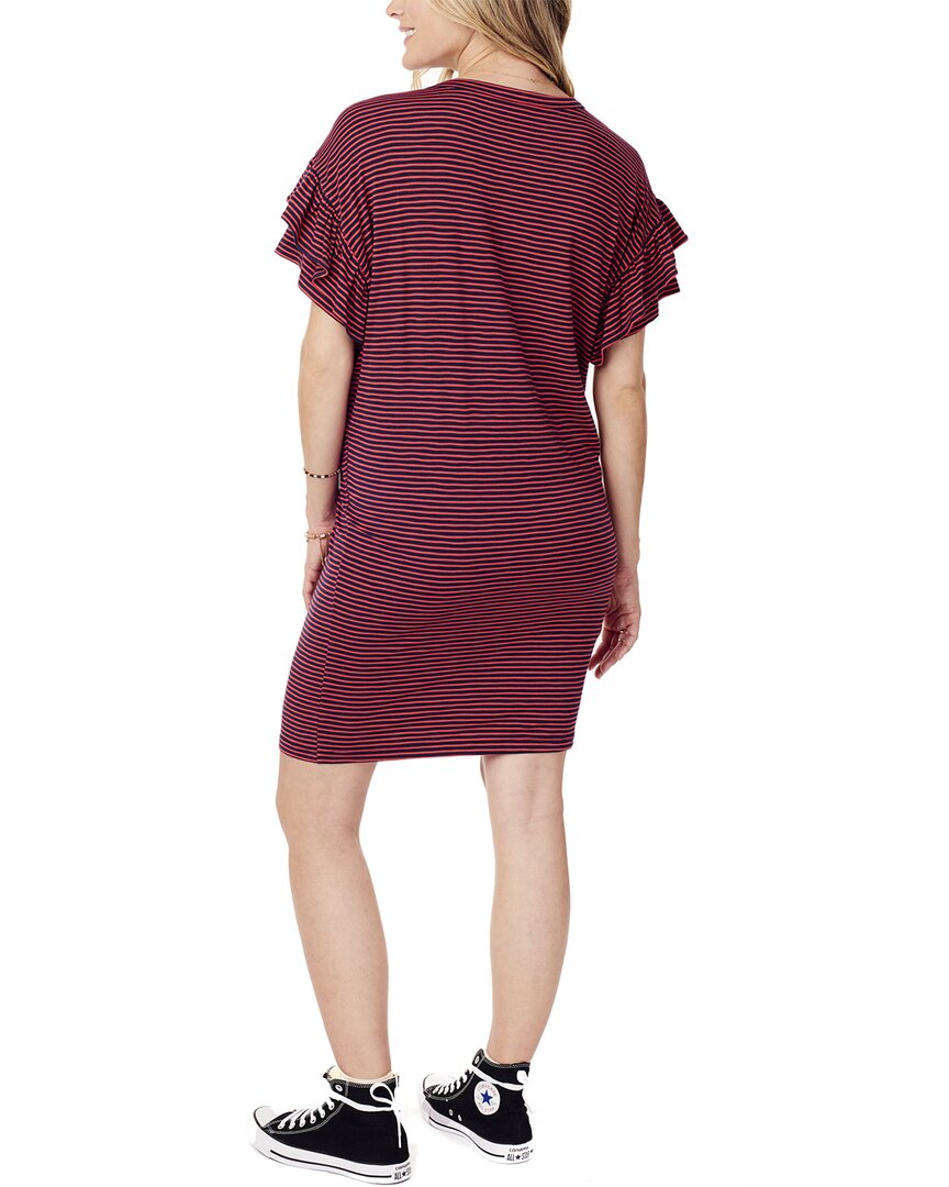 Ingrid & Isabel Maternity Ruffle Sleeve T-Shirt Dress