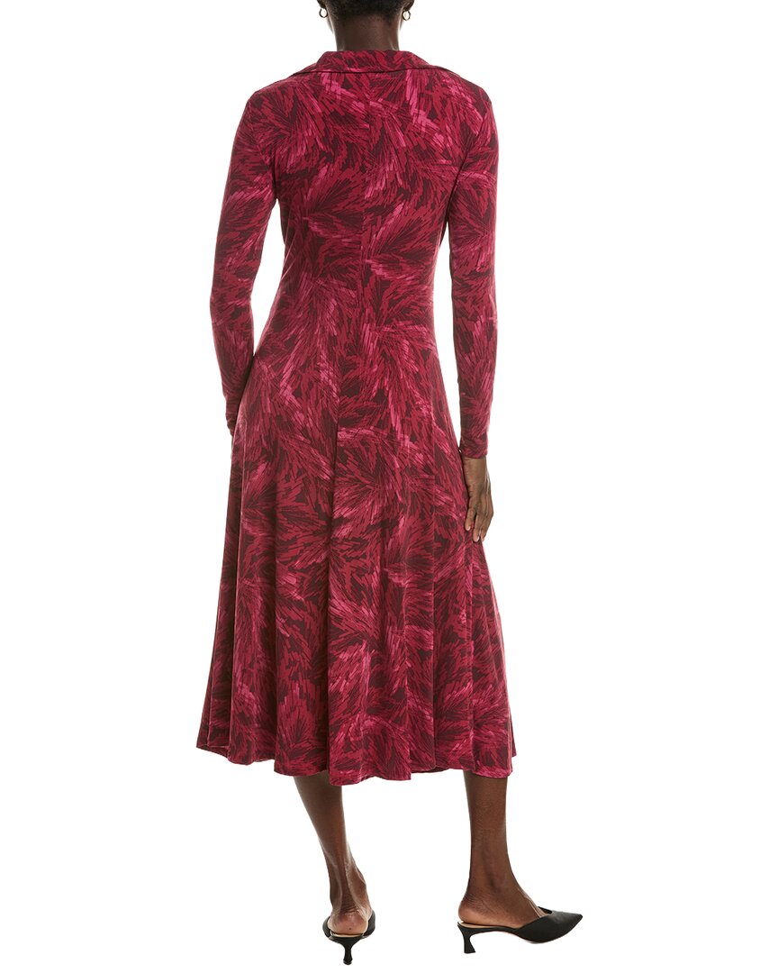 Maison Tara Long Sleeve Midi Dress