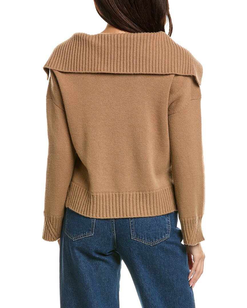 THE CASHMERE PROJECT The Cashmere Project Sailor Collar Cashmere Pullover