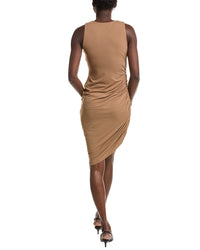 Kenneth Cole Ruched Midi Dress