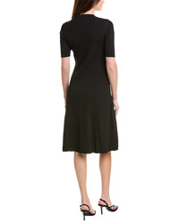 Anne Klein Snap Front Sweaterdress