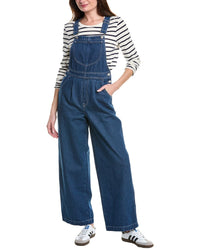 Madewell Superwide Leg Overall Blue