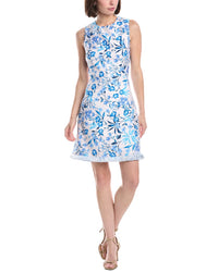 Eliza J Sleeveless Printed Mini Dress