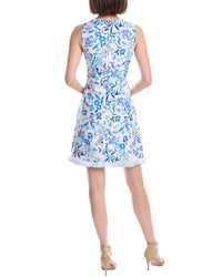 Eliza J Sleeveless Printed Mini Dress