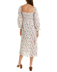 Moonsea Smocked Midi Dress
