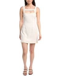 Hutch Dawnings Linen-Blend Dress