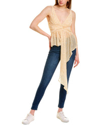 Sabina Musayev Brize Silk-Blend Top Regular 4 (S) Black