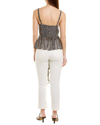 Sabina Musayev Brize Silk-Blend Top