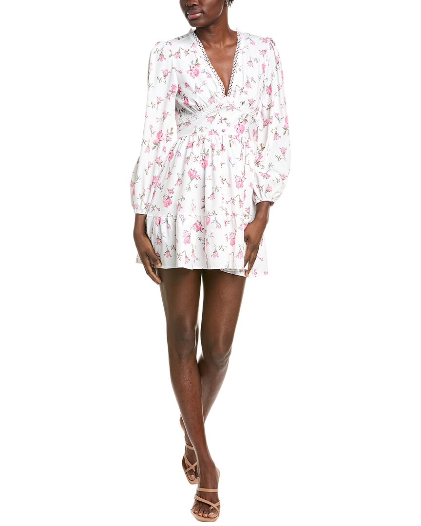 Ipponelli Floral Mini Dress Pink