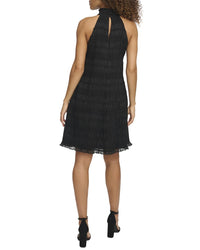 Kensie Smocked Woven Mini Dress