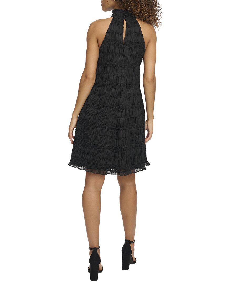 Kensie Smocked Woven Mini Dress