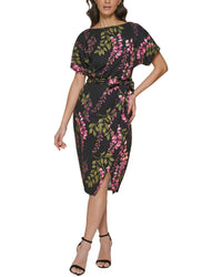 Kensie Mini Dress Black Multi 0