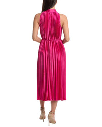 Sam Edelman Smock Neck Pleated Dress