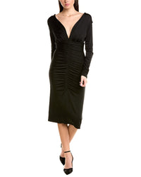 Et Ochs Vivian Midi Dress Black 6