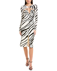 Et Ochs Eleanor Midi Dress Black