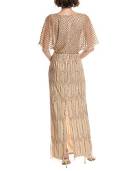 Adrianna Papell 3/4-Sleeve Lace Dress