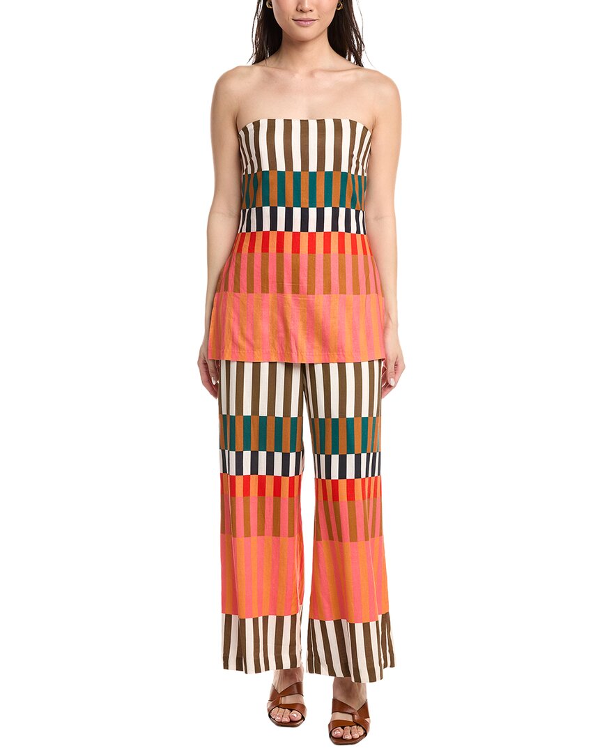Hutch Rally Linen-Blend Jumpsuit