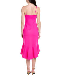 Susana Monaco Ruffle Midi String Dress
