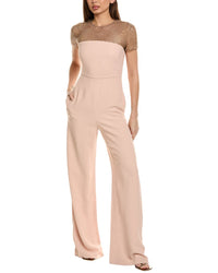 Stella Mccartney Alysha Silk-Lined Jumpsuit Pink 38