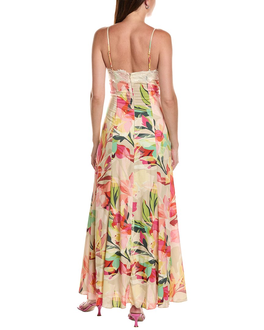 Hutch Hutch Baldwin Linen-Blend Gown