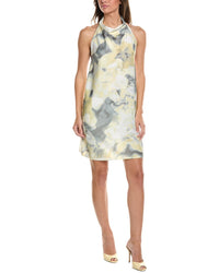 Kenneth Cole Kenneth Cole Cowled Mock Neck Short Dress