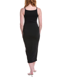 Susana Monaco Boat Neck Midi Dress