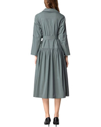 Burryco Green Midi Dress
