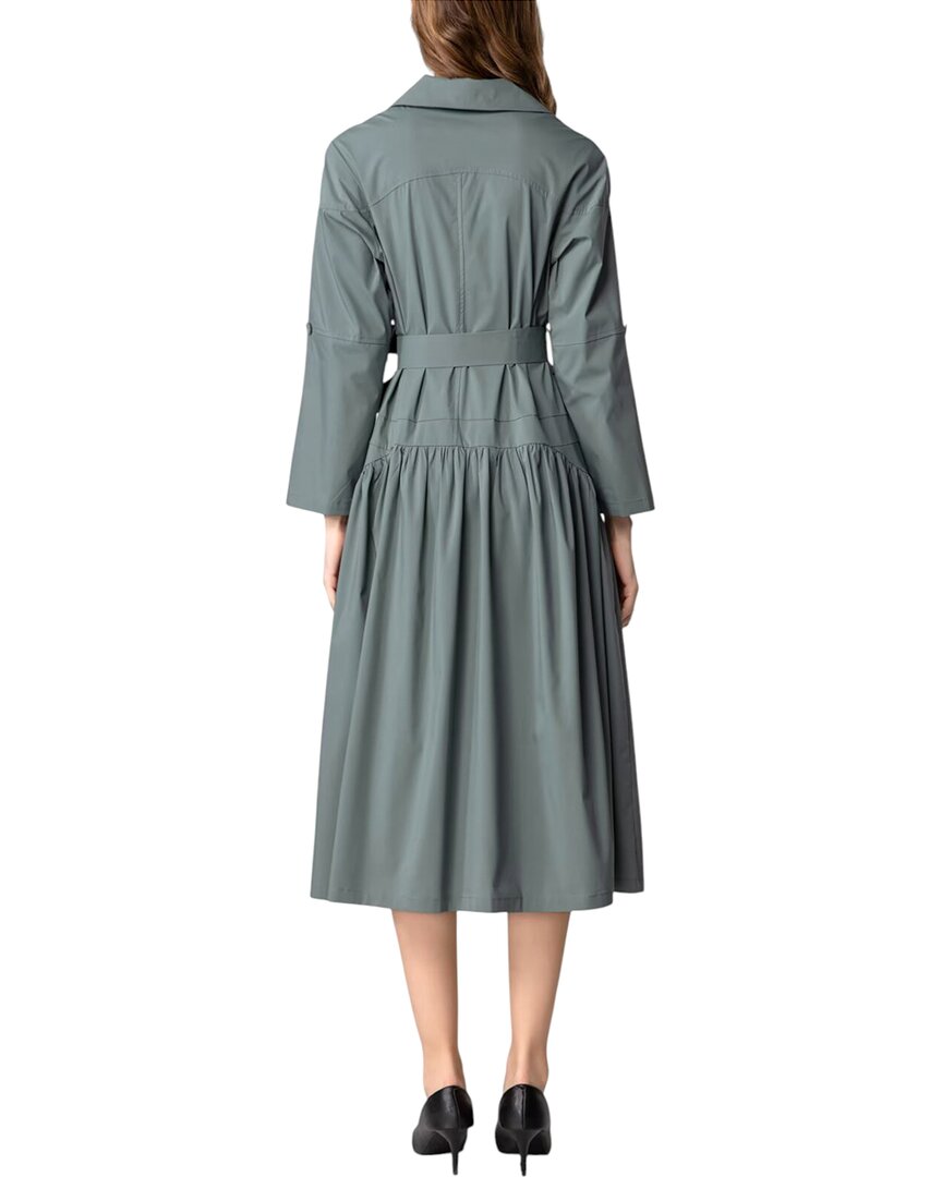 Burryco Green Midi Dress