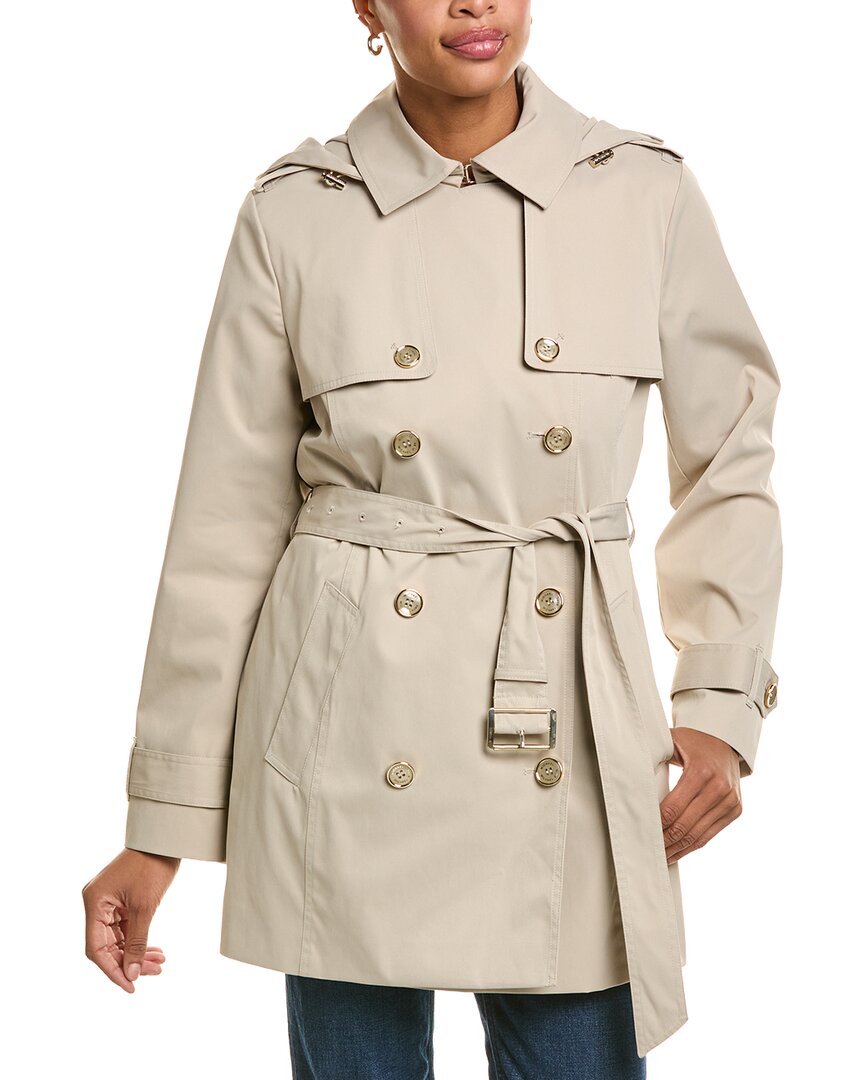 Michael Kors Double-Breasted Belted Jacket