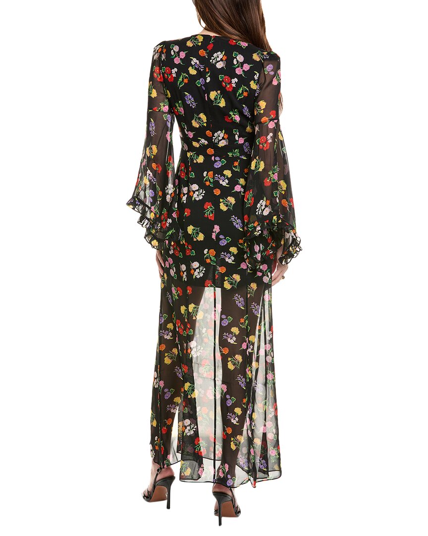 Saloni Georgette Silk Maxi Dress