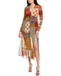 Saloni Chiffon Shirtdress