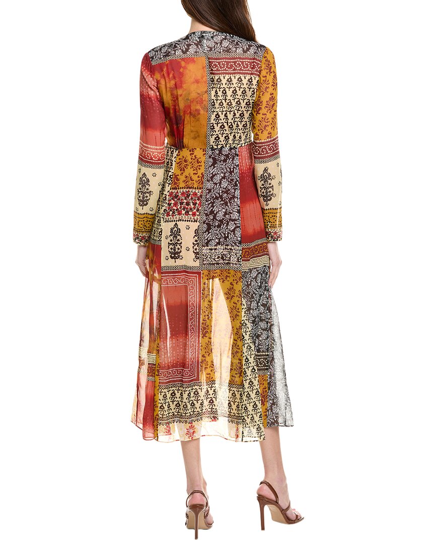 Saloni Chiffon Shirtdress