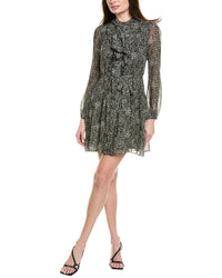 Saloni Georgette Silk Mini Dress