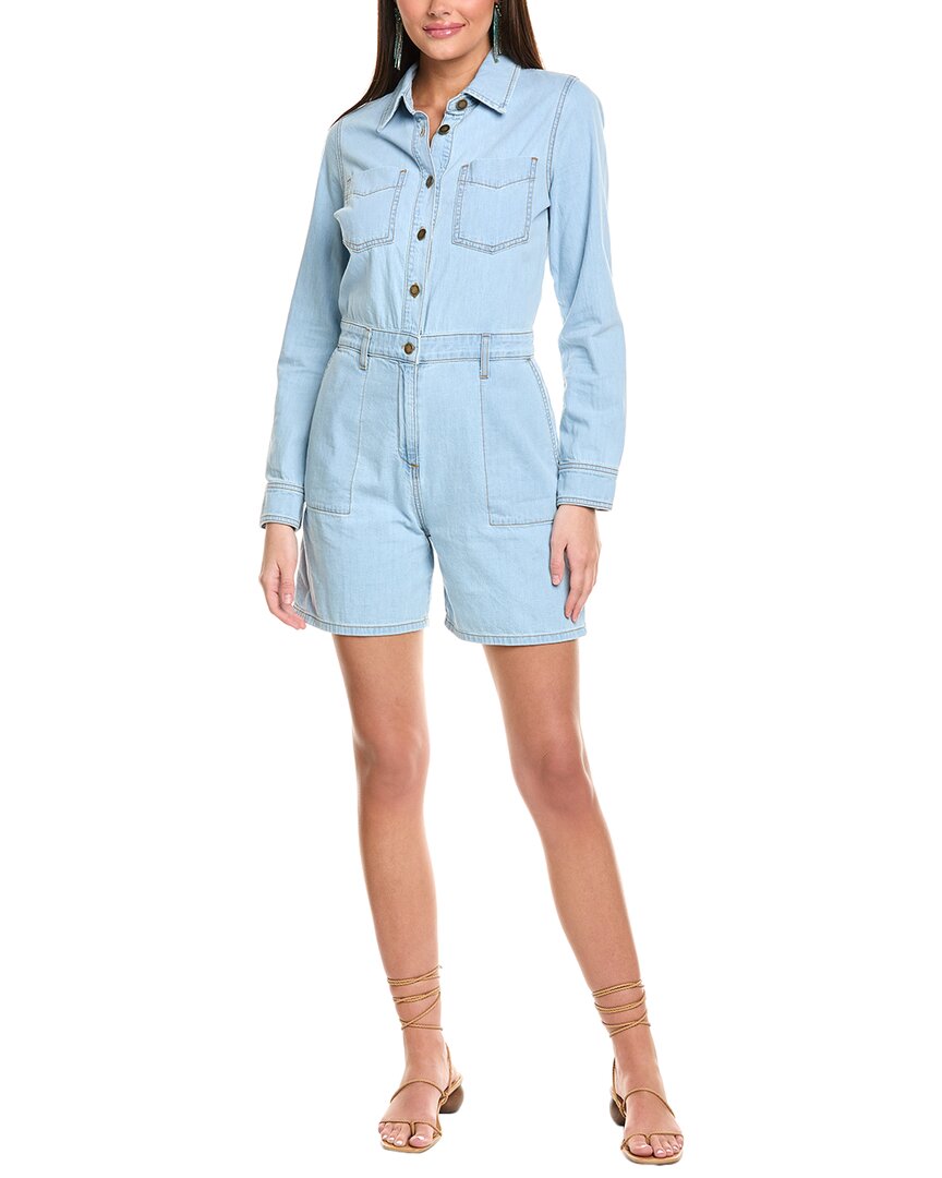 Ramy Brook Lavinia Romper Blue