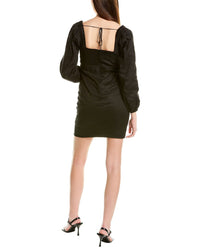 Nicole Miller Metal Sweetheart Mini Dress