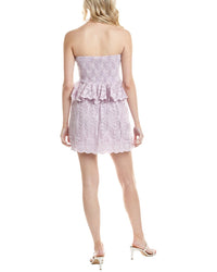 Marion Embroidered Tulle Mini Dress