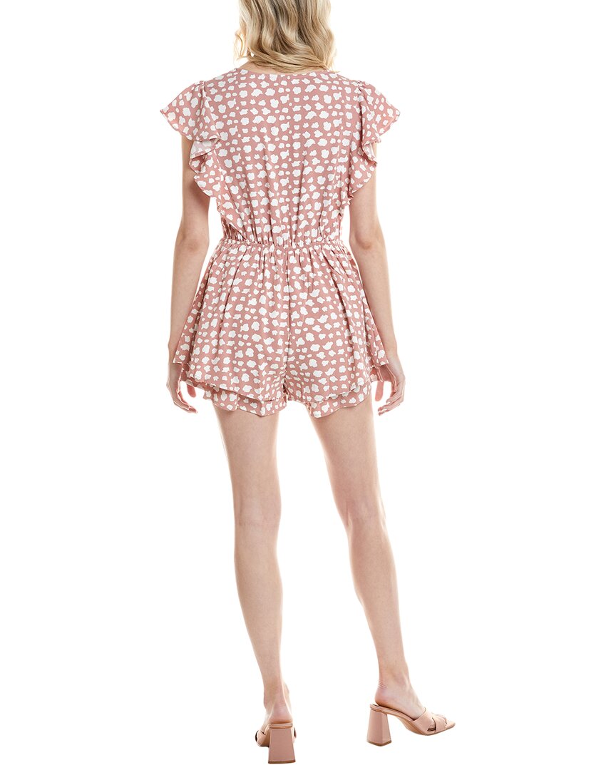 Marion Ruffle Sleeve Romper