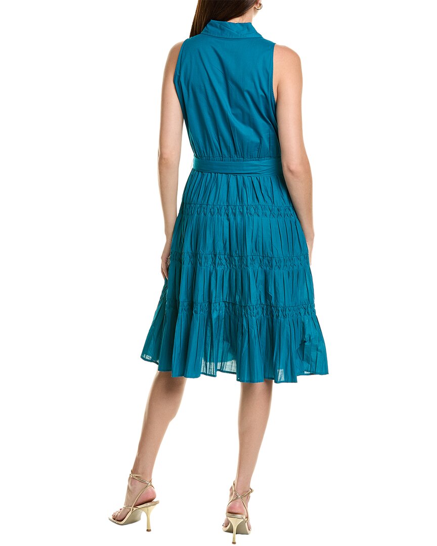 asos blue lace dress Anne Klein Floral Wrap Dress Blue Multi main image 0