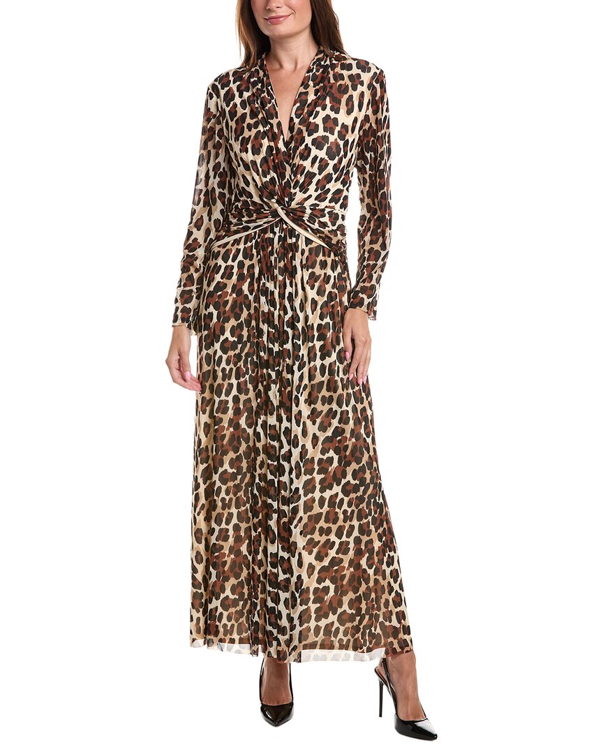 Anne Klein Anne Klein Twist Front Maxi Dress