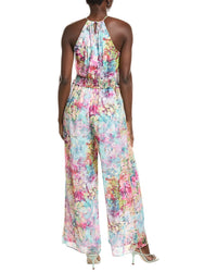 Laundry By Shelli Segal Smocked Jumpsuit